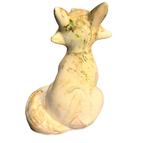 Handcrafted‎ Ceramic Casting Resin Fox Figurine Statue - Picture 5 of 6